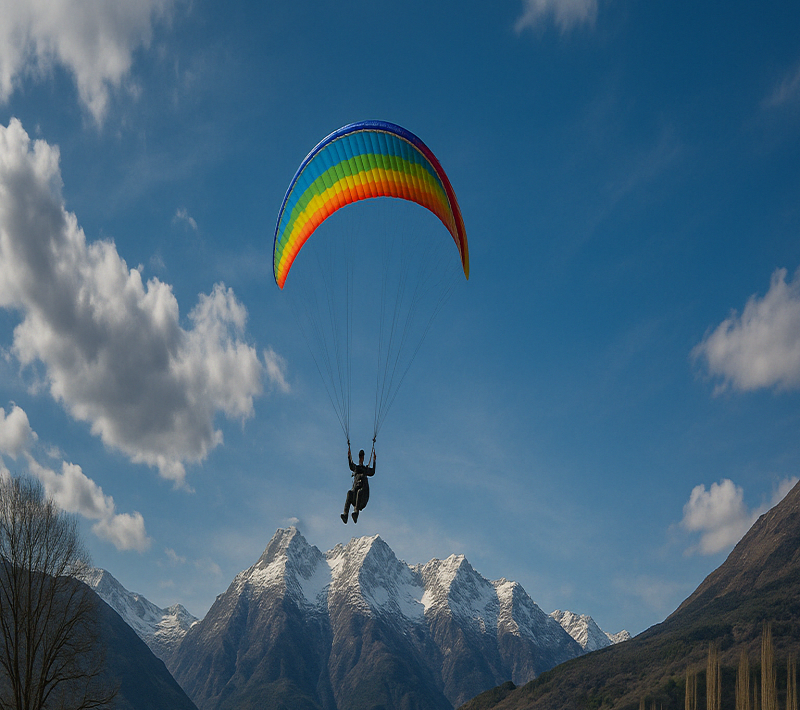 Vuelo en parapente